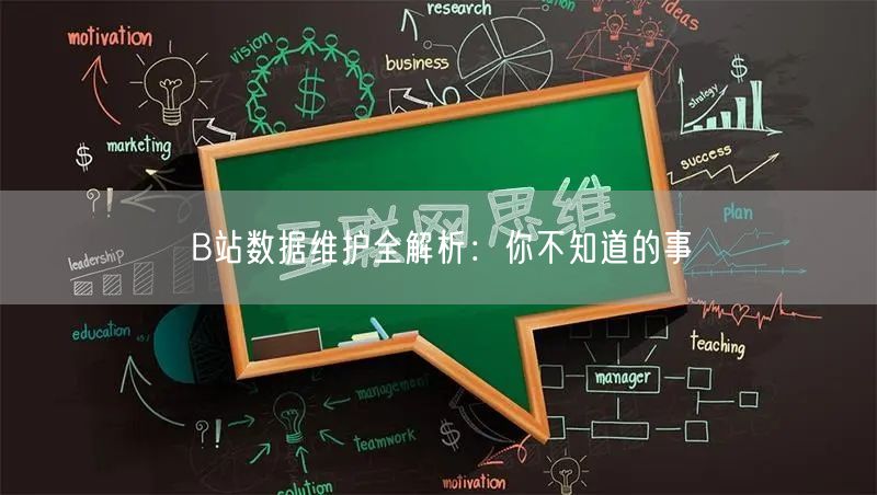 “B站数据维护全解析：你不知道的事
