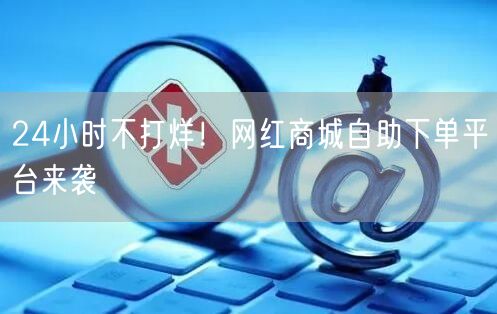 “24小时不打烊！网红商城自助下单平台来袭