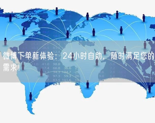 “微博下单新体验:24小时自助,随时满足您