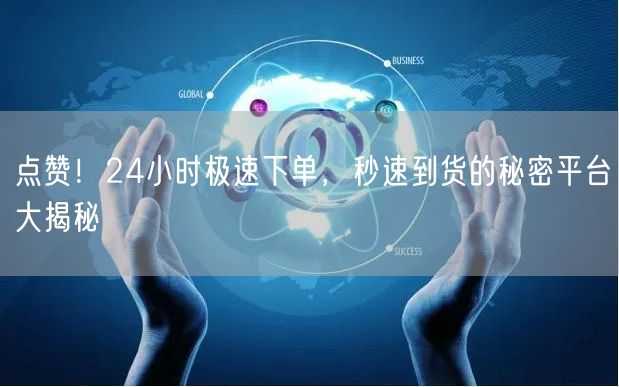 “点赞!24小时极速下单,秒速到货的秘密平