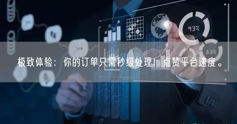 “极致体验:你的订单只需秒级处理!点赞平台