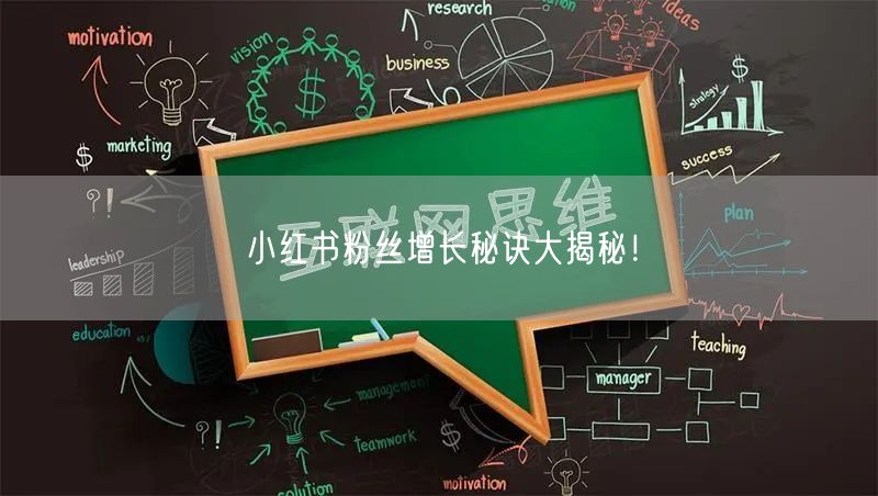 “小红书粉丝增长秘诀大揭秘!