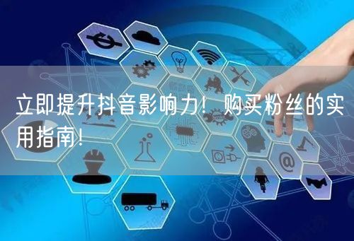 “立即提升抖音影响力!购买粉丝的实用指南!