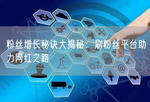 “粉丝增长秘诀大揭秘：刷粉丝平台助力网红之